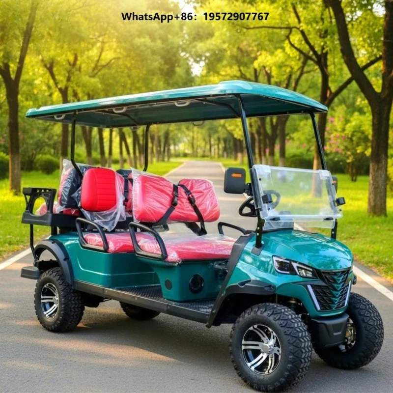 Golf Carts Electric Cart Cars Club Car  Lithium Battery 72v 6 Seater Wholesale Price Golf Cart