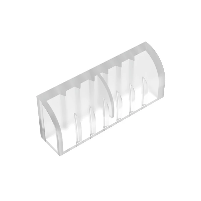 MOC PARTS GDS-863 Slope, Curved 1 x 4x1 1/3 compatible with lego 10314 6191 children\'s toys Assembles Building Blocks Technical