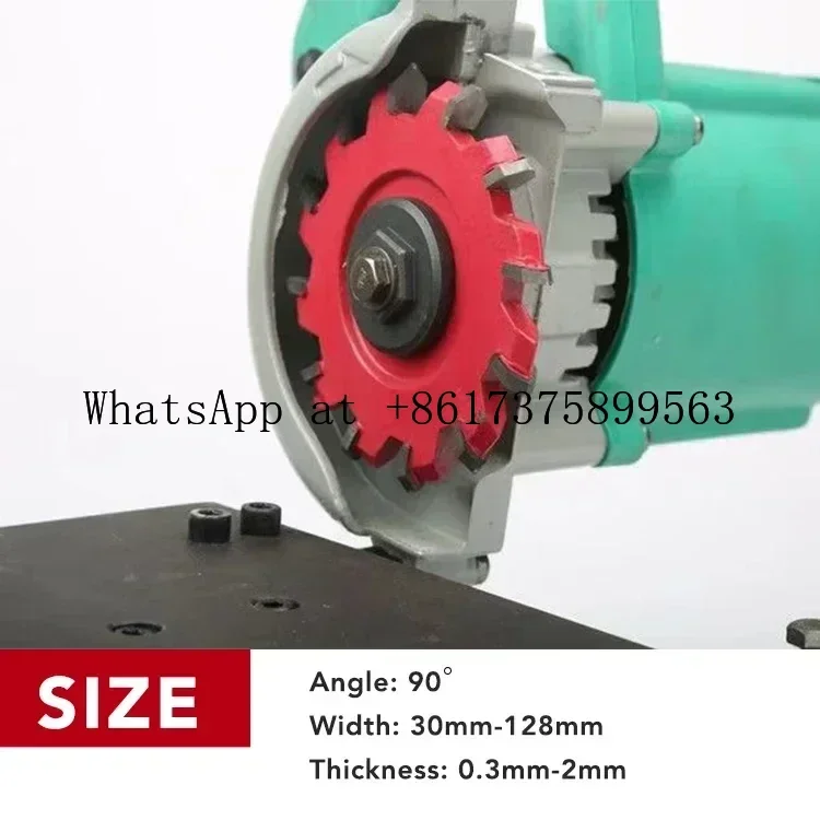 Direct Sales Chinese Manufacture 90 Angle Bending Electrical Grooving Machine Aluminum Stainless Steel Coil