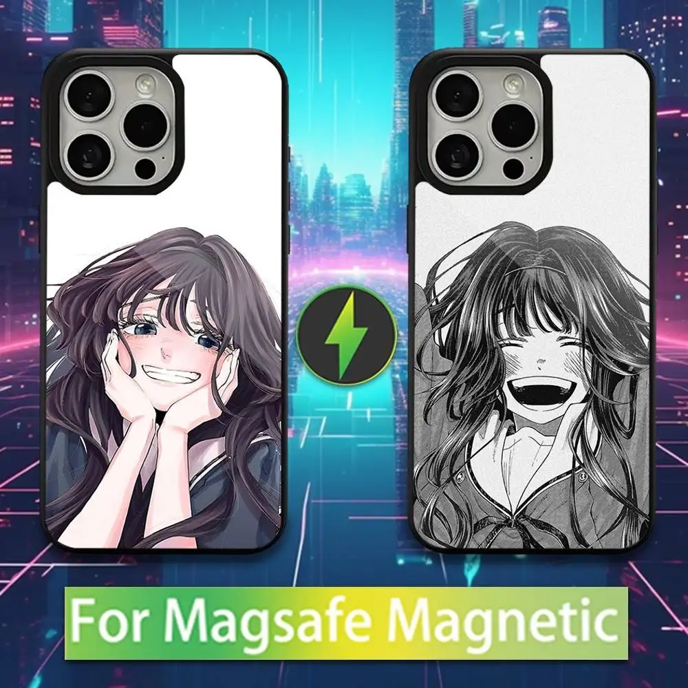 

Cute K-Kaoruko W-Waguri Phone Case For iPhone 16,15,17,14,13,12,11,Pro,Max,Plus,Mini,Magsafe,Magnetic Wireless Charging Case