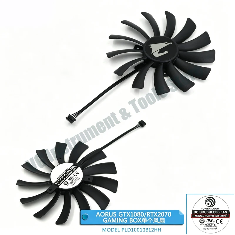 Brand new for GIGABYTE AORUS GTX1080 RTX2070 GAMING BOX external graphics dock fan