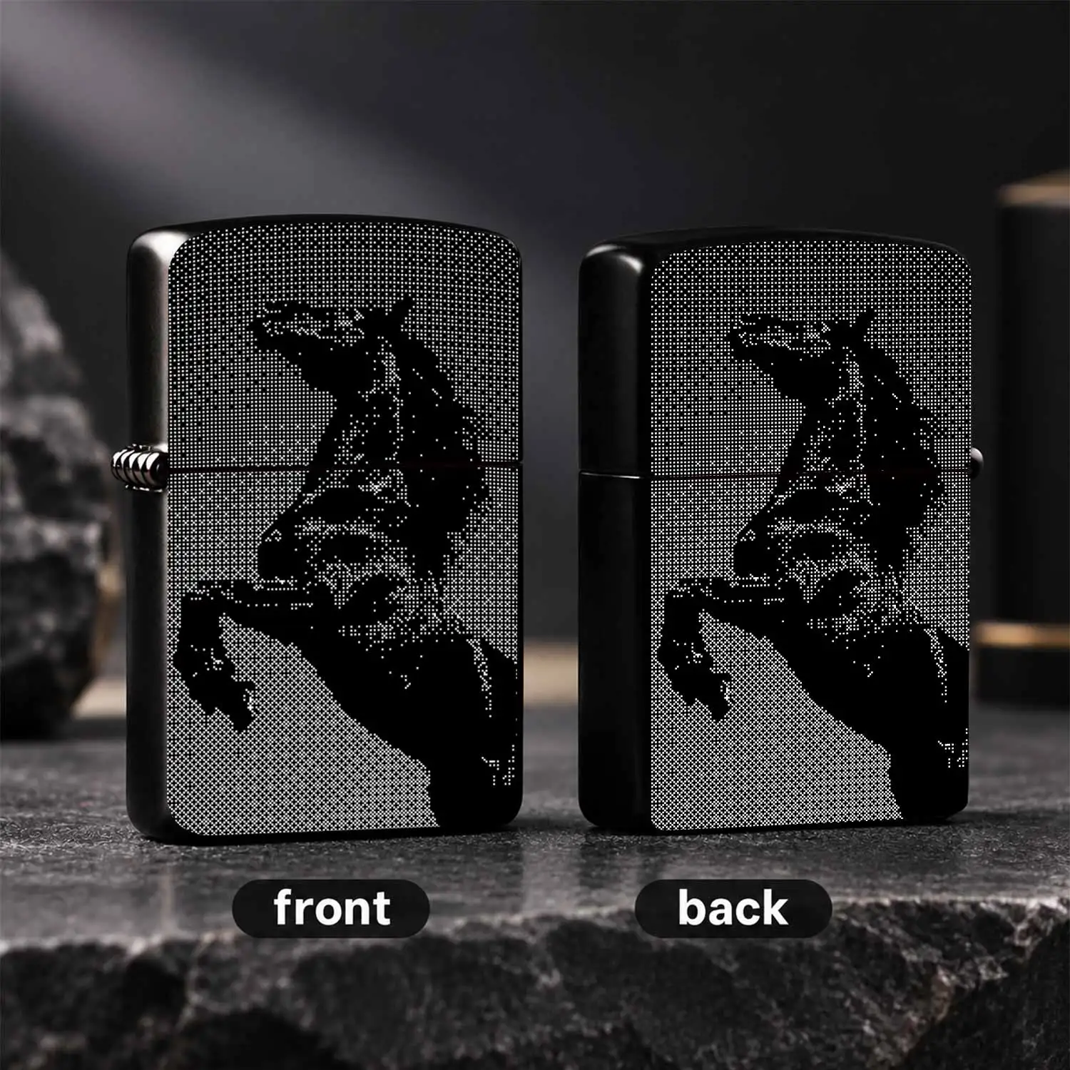 Retro Dot-Matrixthemed Portable Lighter, Stylish Aesthetic Daily Carry Ignition Tool, Multi-Scene Usable Accessory For Outdoor Travel Home Use, Unique Trendy Souvenir Gift For Friends And Hobbyists A Humorous And Interesting Lighter