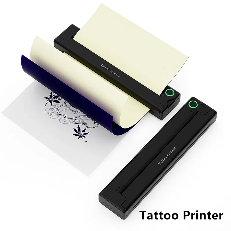 A4 size mini tattoo printer wireless bluetooth tattoo artist pattern text line DIY creative thermal transfer machine