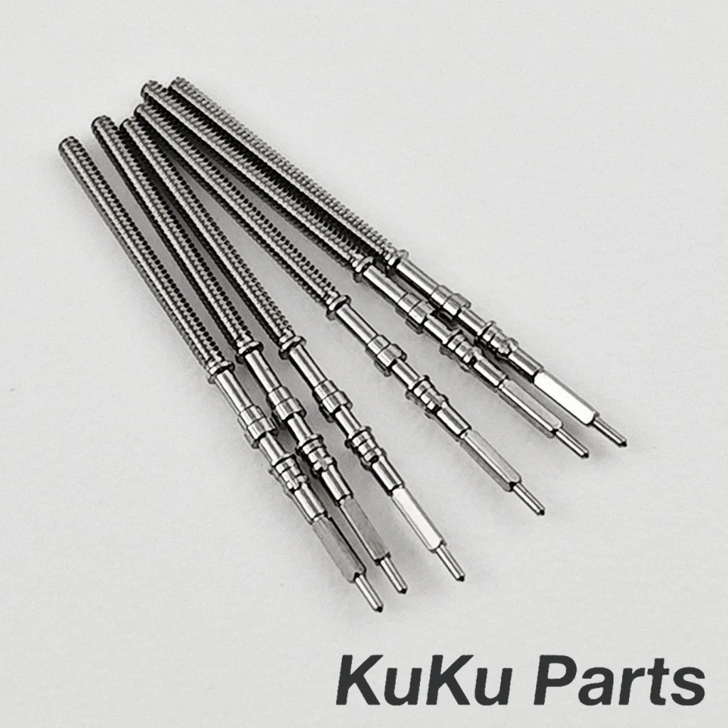 NH35部品 腕時計用スチールステムクラウンキット 部品巻き上げステム改造部品 NH34 NH35 NH36 NH38 NH39 NH70 NH72ムーブメント