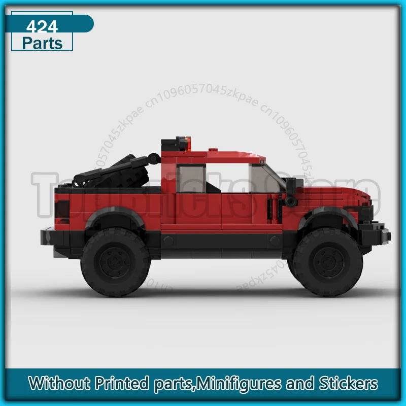 Red City Racing Car MOC Building Blocks Modello Velocità Tecnologia sportiva Set di mattoni Supercar Racers Veicoli Kit Giocattoli Regalo