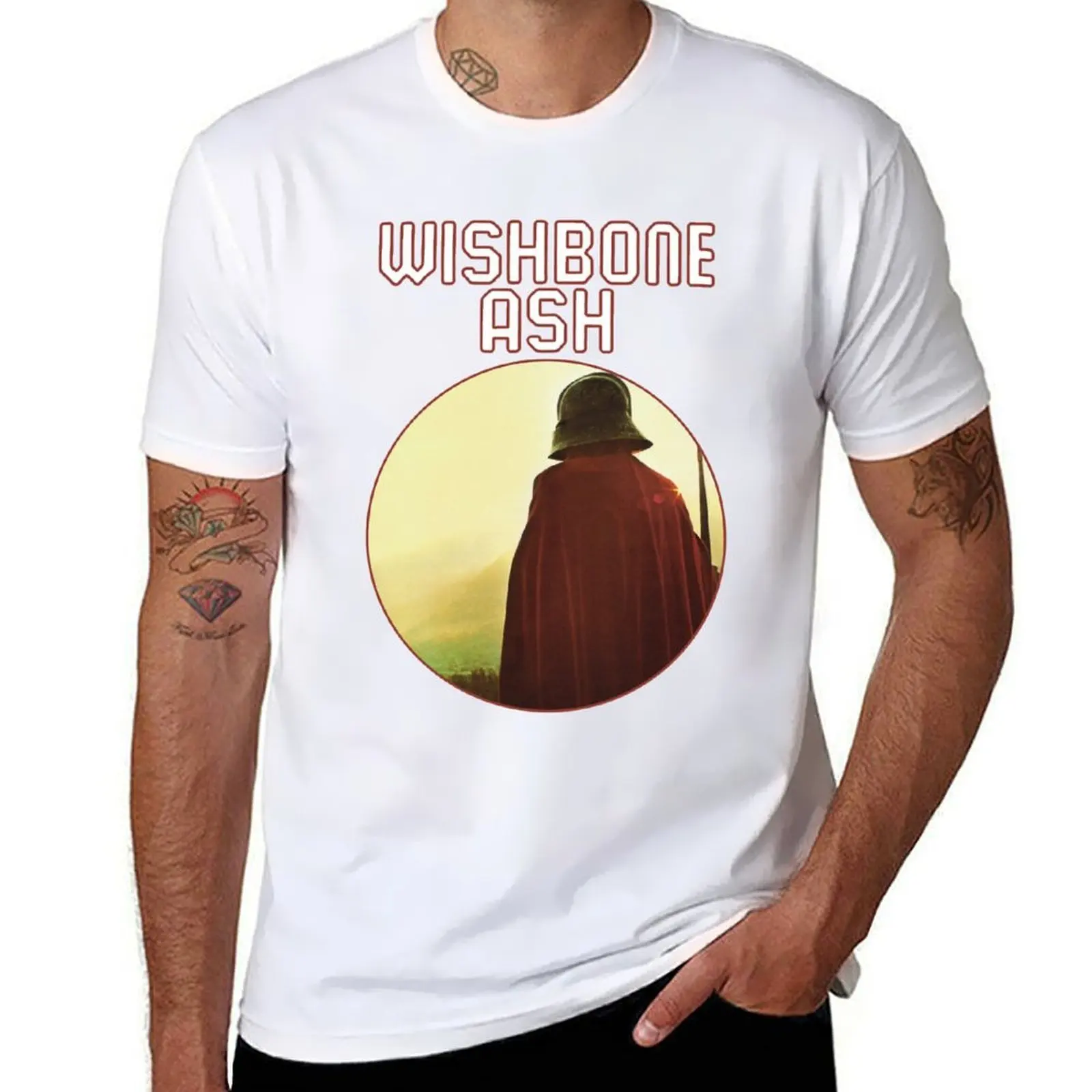

Wishbone Ash - Argus T-Shirt funny t shirts cotton t shirts for man cotton T-Shirt