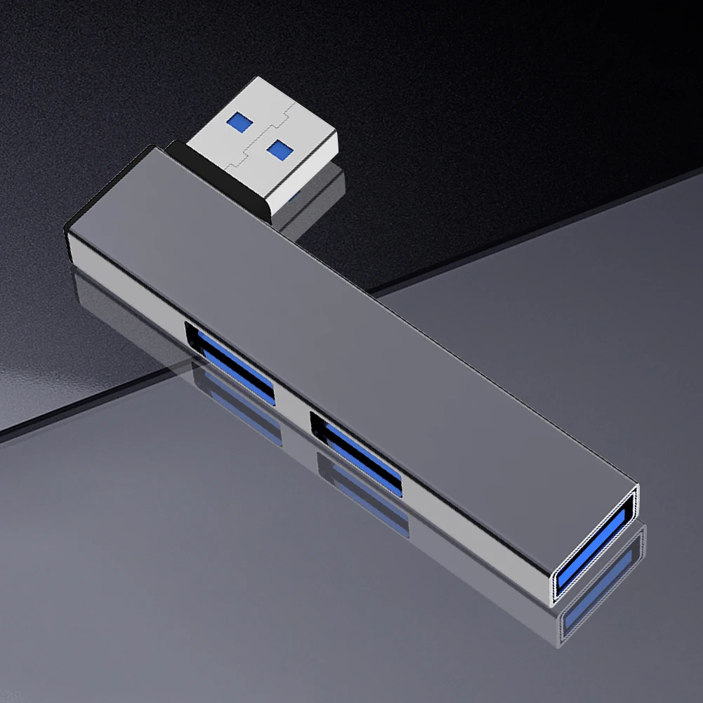 

Док-концентратор расширения 3 в 1 OTG USB 3.0/Type-C 3.0–3 USB-док-станция Скорость 5,0 Гбит/с 3 порта для ПК, ноутбука, ноутбука