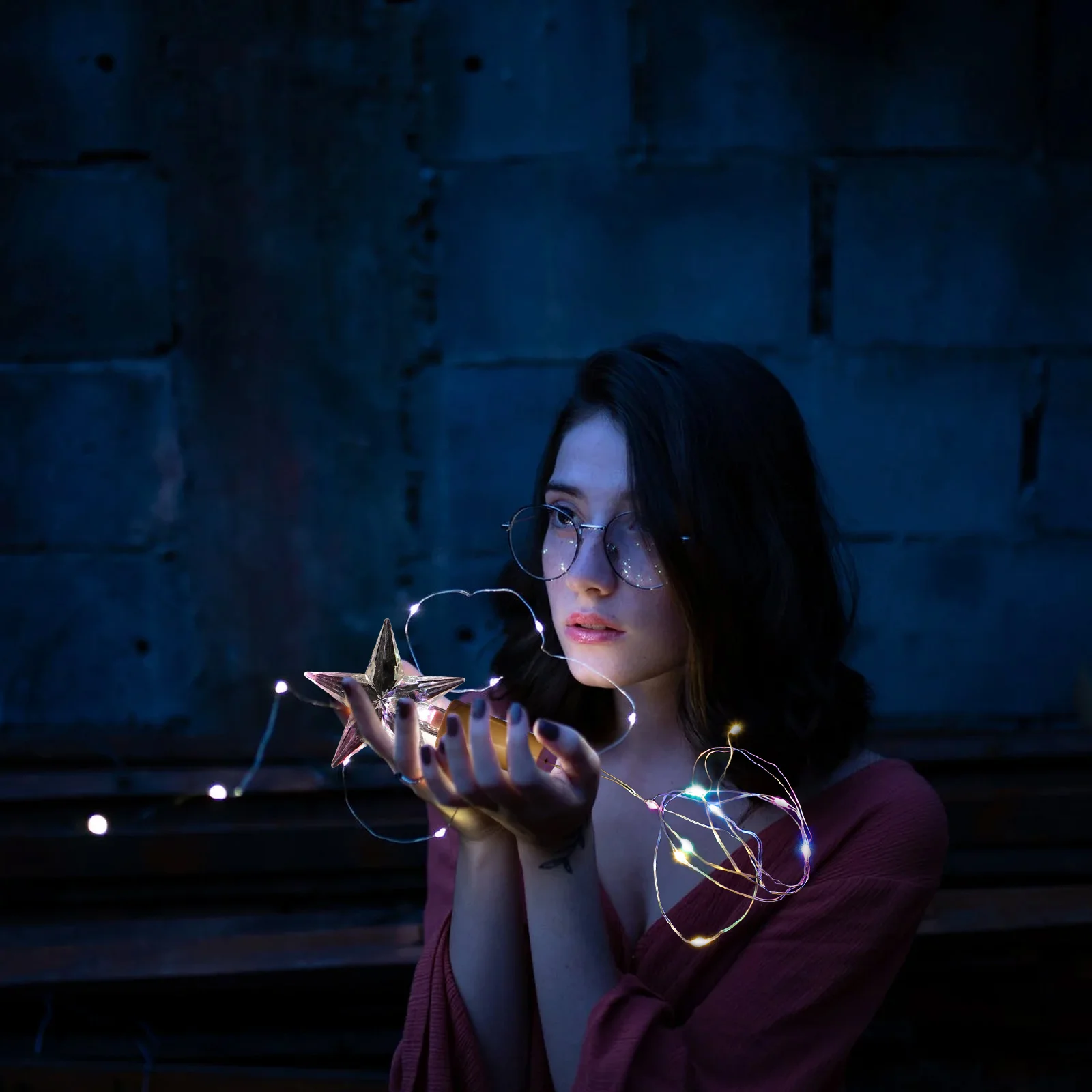 

2Pcs LED Bottle Cork Lights Night Lamp for DIY Wine Jar Decor Warm Glowing Lights for Patio Balcony Garden Party