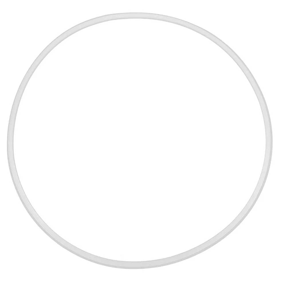 White Rubber Base Ring Bar Stool Leg Floor Protectors Non Slip Chair Leg Pads for Hardwood Floors Bar Stool Replacement Parts