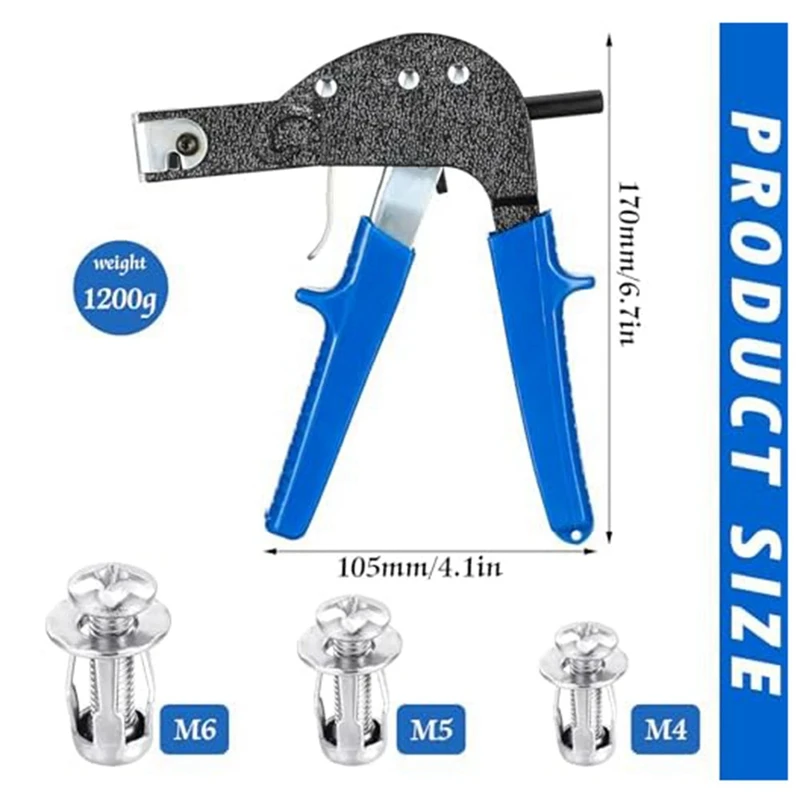BHBD-tornillo de expansión, tuerca de pétalo, herramienta de tornillo, herramienta de ajuste de Metal para pared hueca, tablero de prensa, placa dura de acero y Zinc