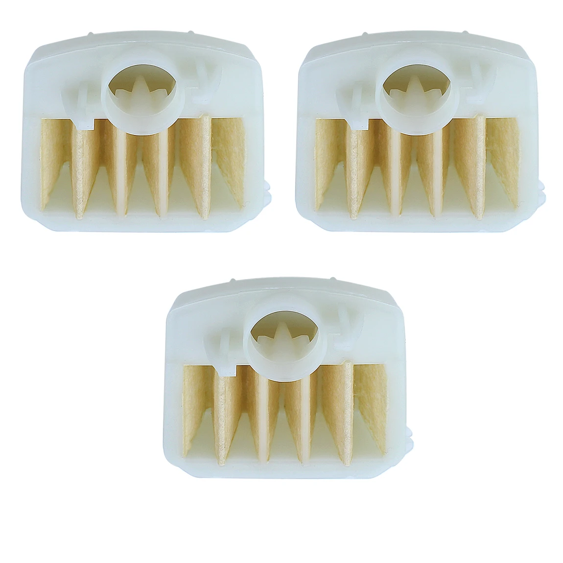 3ชิ้นตัวกรองอากาศ husqvarna 351 340 345 346 346XP เลื่อยไฟฟ้าแทนที่สำหรับ537024003 OEM