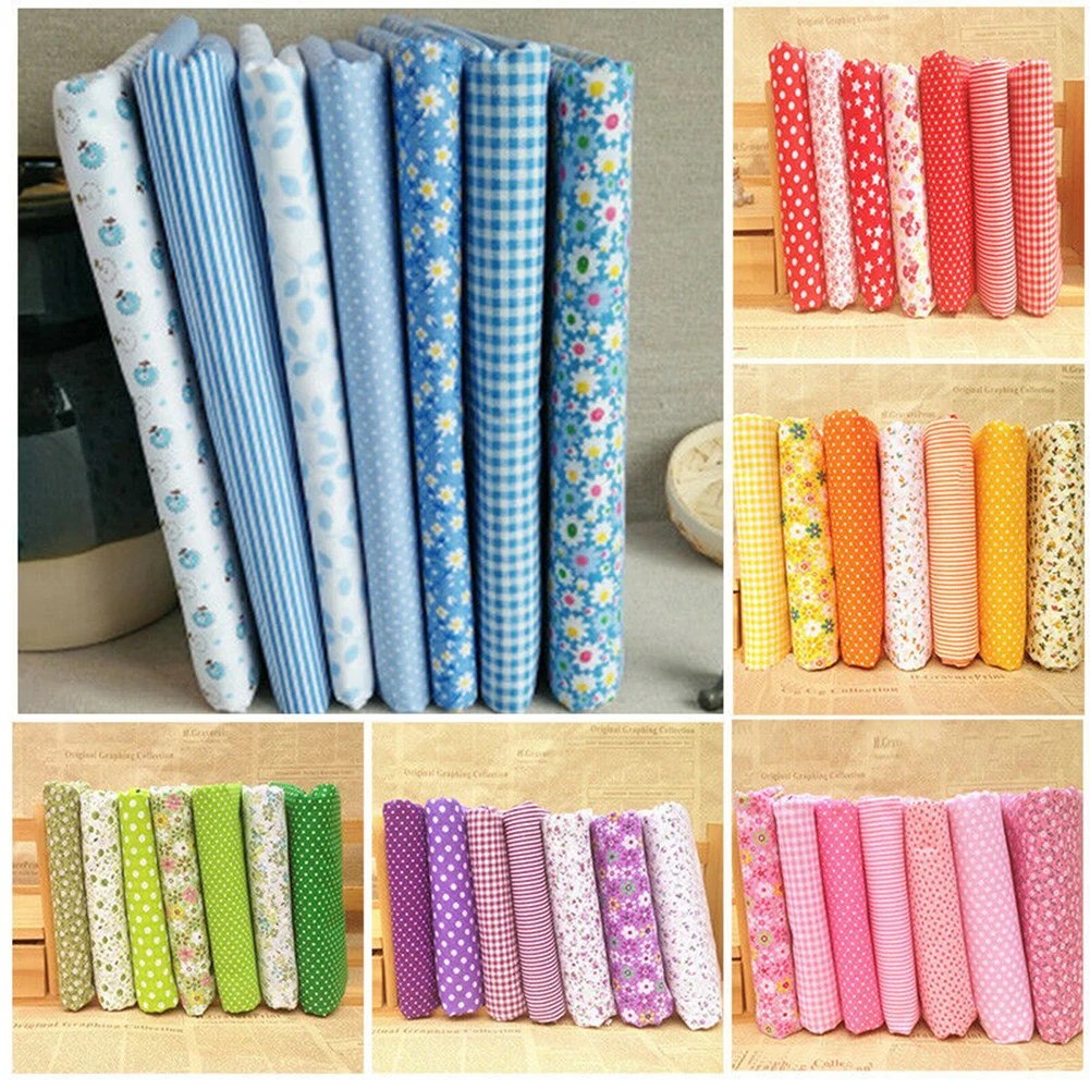 Assorted Fat Quarter Bundle Quilt Quilting Cotton Fabric Sewing DIY Set Cotton Fabric Cotton Quilting Cloth Quilting Fabric