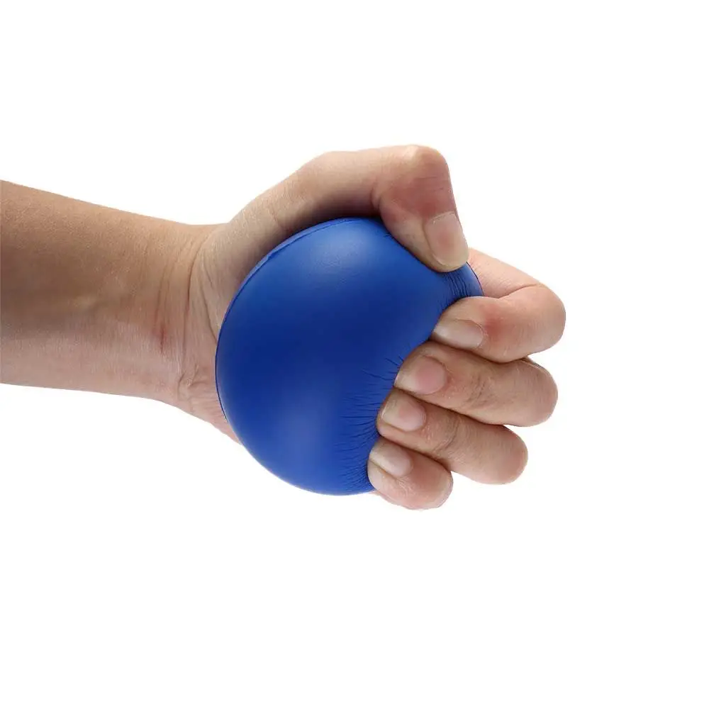 Thumb การออกกําลังกายเกียร์ทรงกลมนิ้วมือ Ball Forearm ERGONOMIC Grip Strengthener Ball Grip TRAINER Finger Dexterity