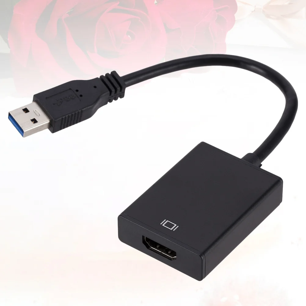 

Usb3.0 to Video Cable Adapter 1080p Display Converter for Laptop Pc Projector Hdtv Function Usb3.0 to Converter