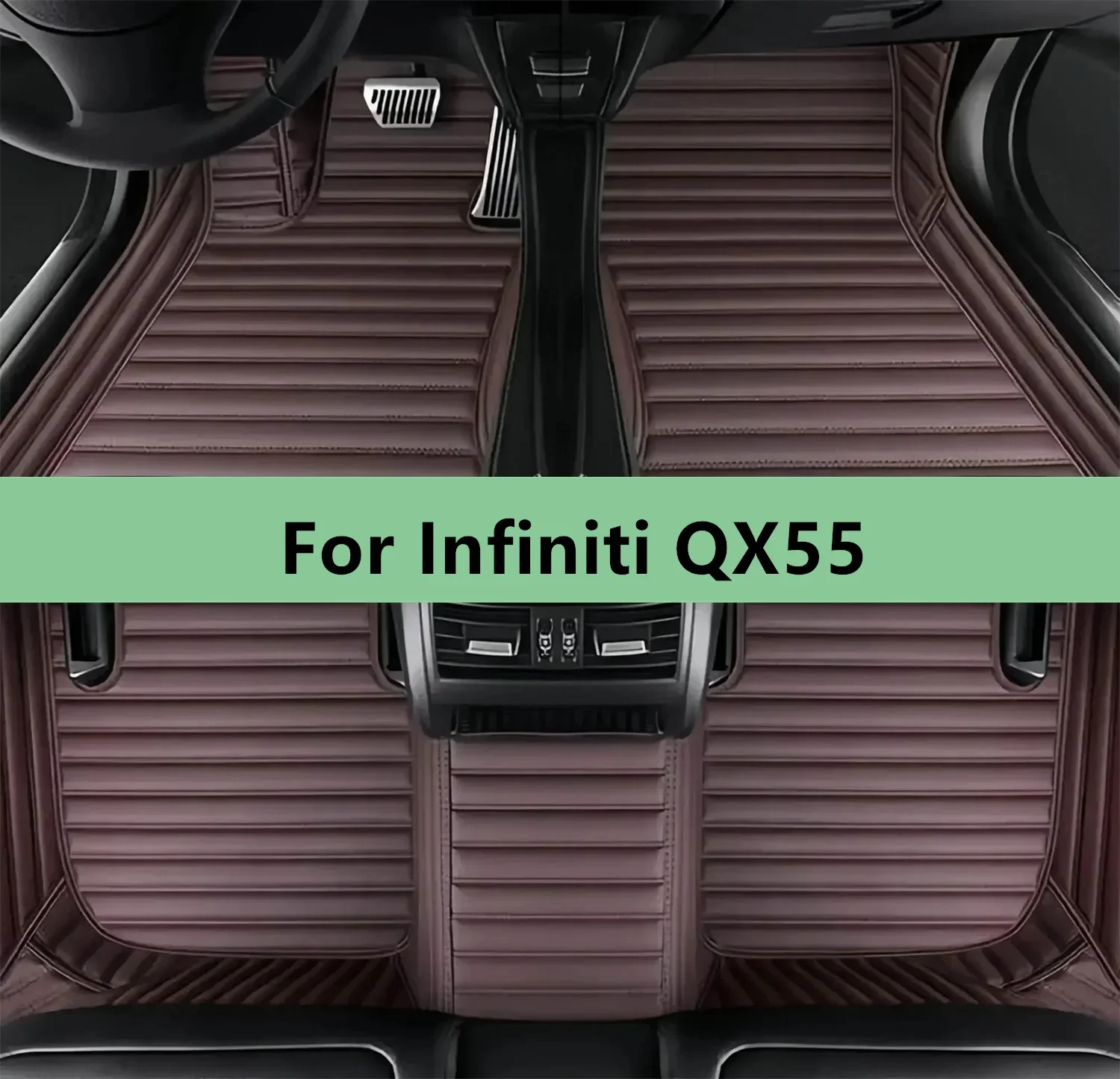 Custom Car Floor Mats For Infiniti QX55 2017 2018 2019 2020 2021 2022 2023 2024 Car Floor Mats For Men Women Car Accessories