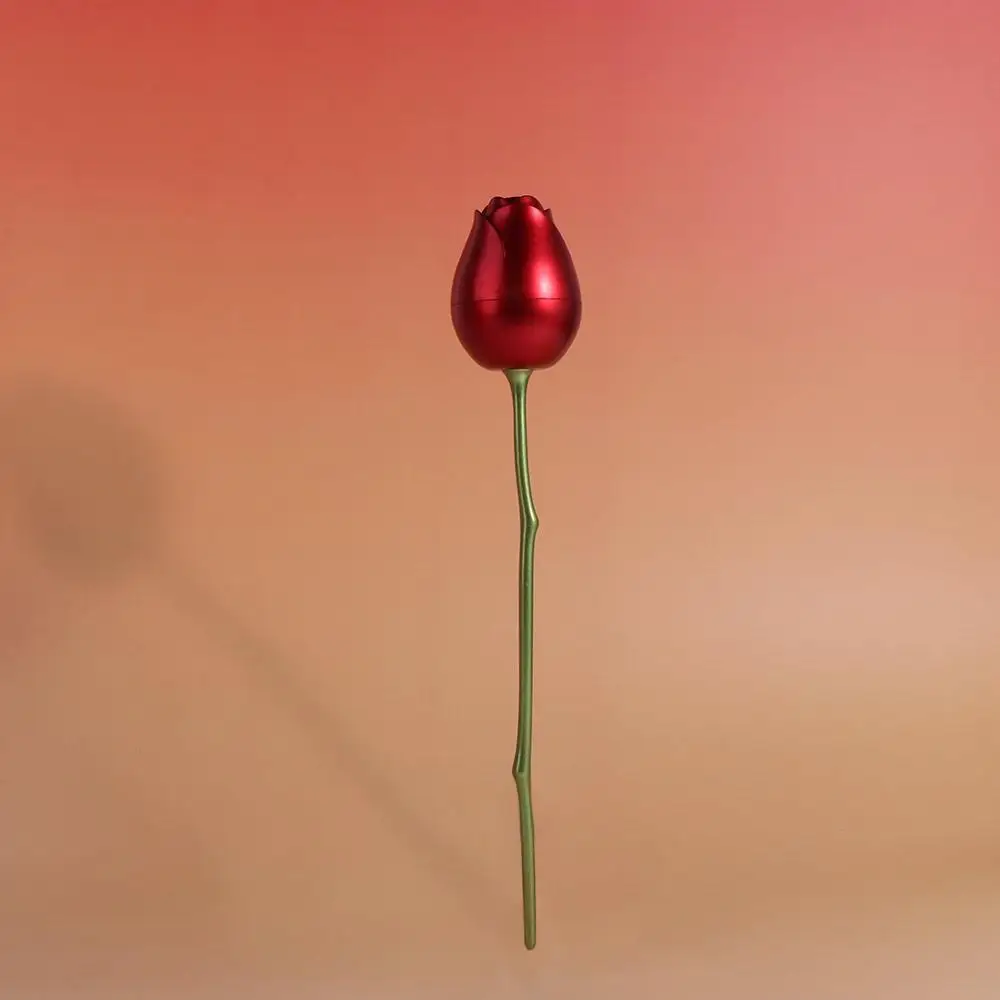 

Романтическая шкатулка для кольца в форме розы, красная бархатная коробка для хранения ювелирных изделий, портативная упаковка для подвесок, коробка для хранения обручальных колец