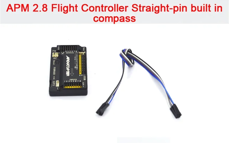 APM2.8 ArduPilot Mega APM 2.8 Scheda controllore di volo + Modulo di alimentazione + Supporto per bussola GPS M6N/ M8N