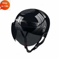 Smart Cycling Helmet With 2 Fans HD Goggles Solar Panel Bluetooth FM Radio Signal Light GPS Lithium Battery Riding Smart Helmet