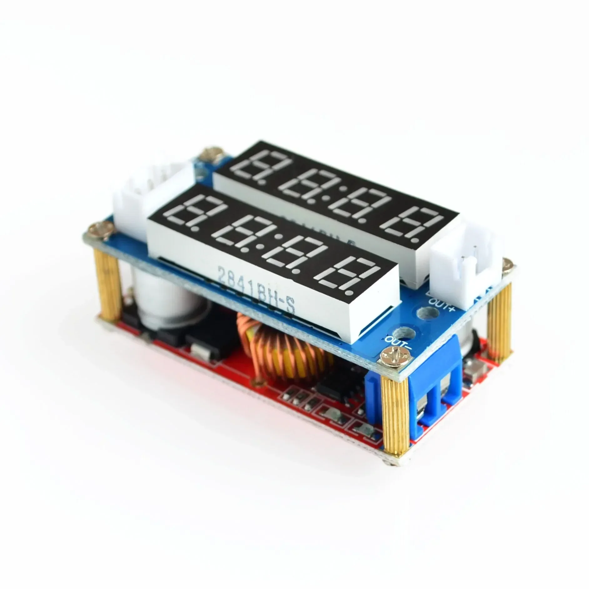 

1PC 5A Adjustable Power CC/CV Step-down Charge Module LED Driver Voltmeter Ammeter Constant current constant voltage