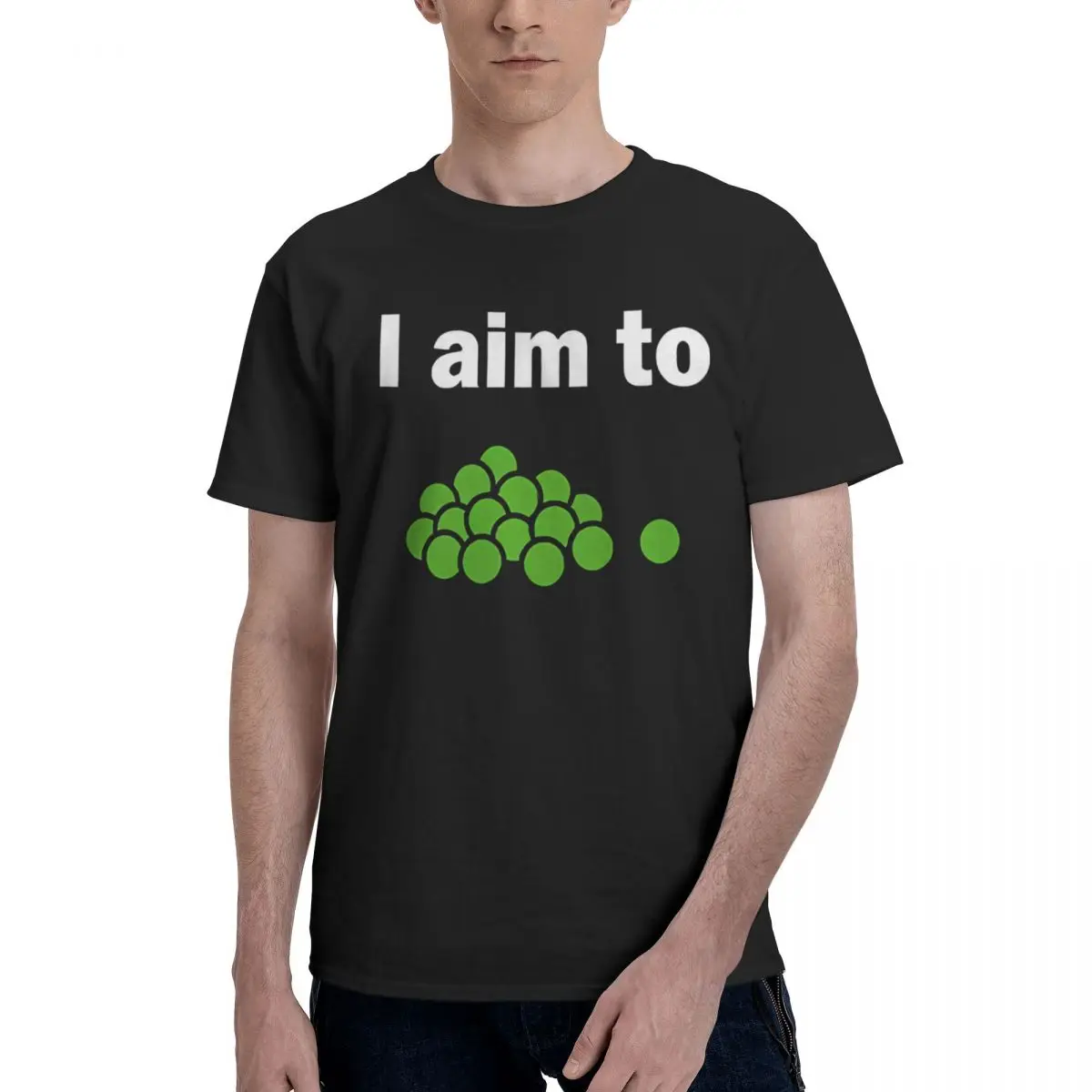 

I Aim To Peas Solar Opposites Terry TV Show, 100% хлопок, повседневная дышащая удобная футболка с короткими рукавами, мужская одежда