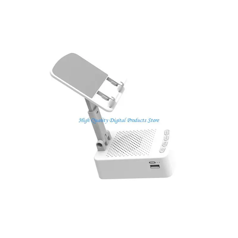 U2JE يقوم بترقية مكبر الصوت مع حامل هاتف صغير قابل للتعديل للسفر