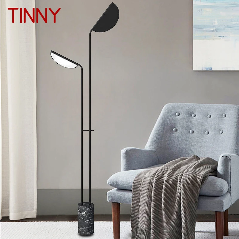 

TINNY Nordic Modern Floor Lamp Creativity Family Iiving Room Bedroom LED Creativity Decorative Standing Light