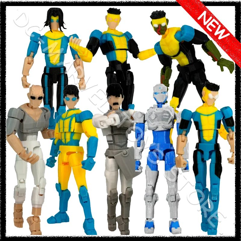 在庫あり 新品 3Dプリント製 インビンシブル トイズ アクション