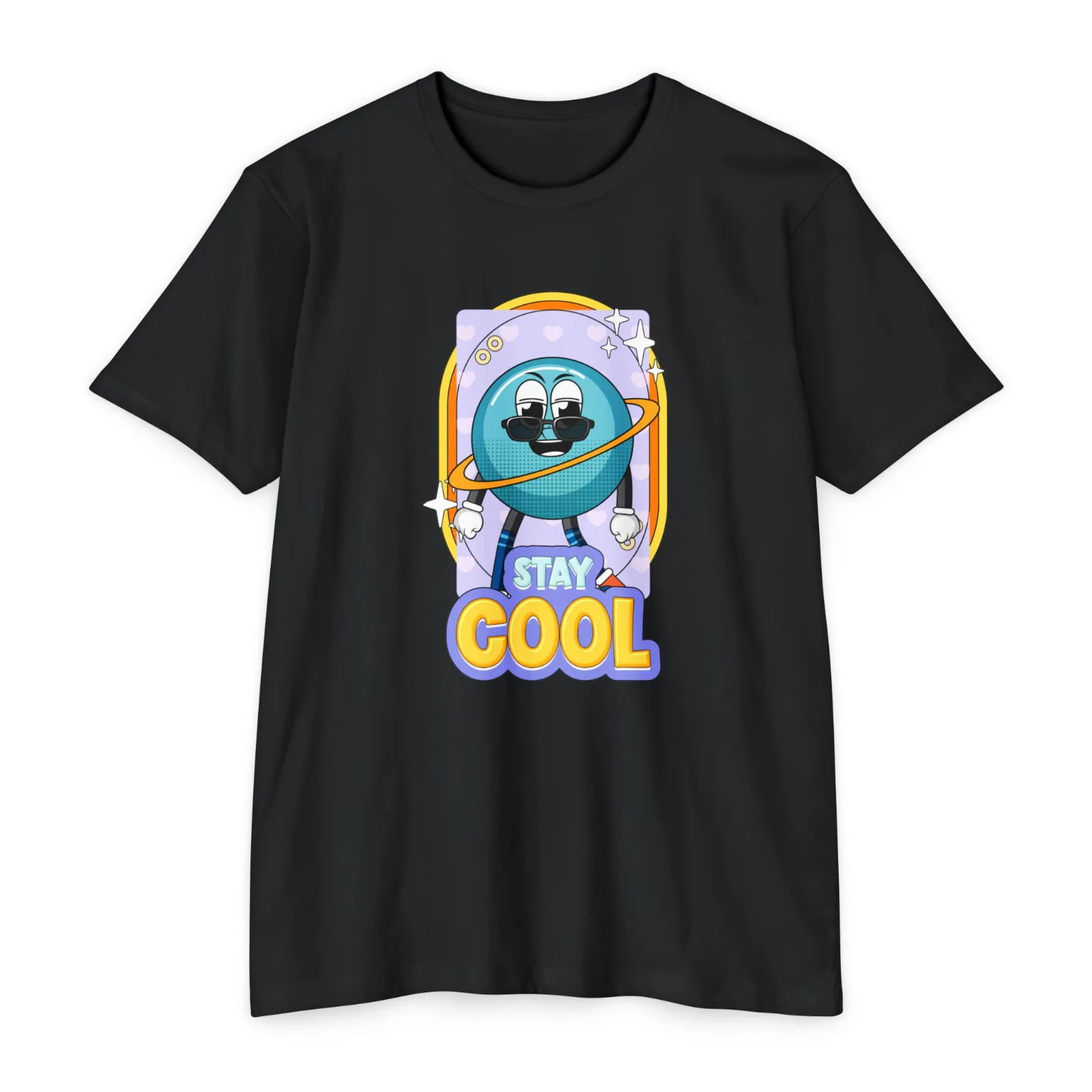 Stay Cool Funny Globe Unisex Tees