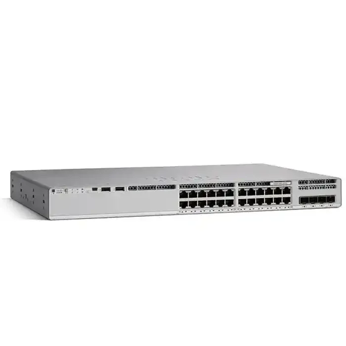 Оригинальный новый C9200-24T-E 9200, 24-портовый промышленный Vlan, дуплексный полный Ethernet-порт, управляемый сетевой коммутатор для Интернета, переключатель