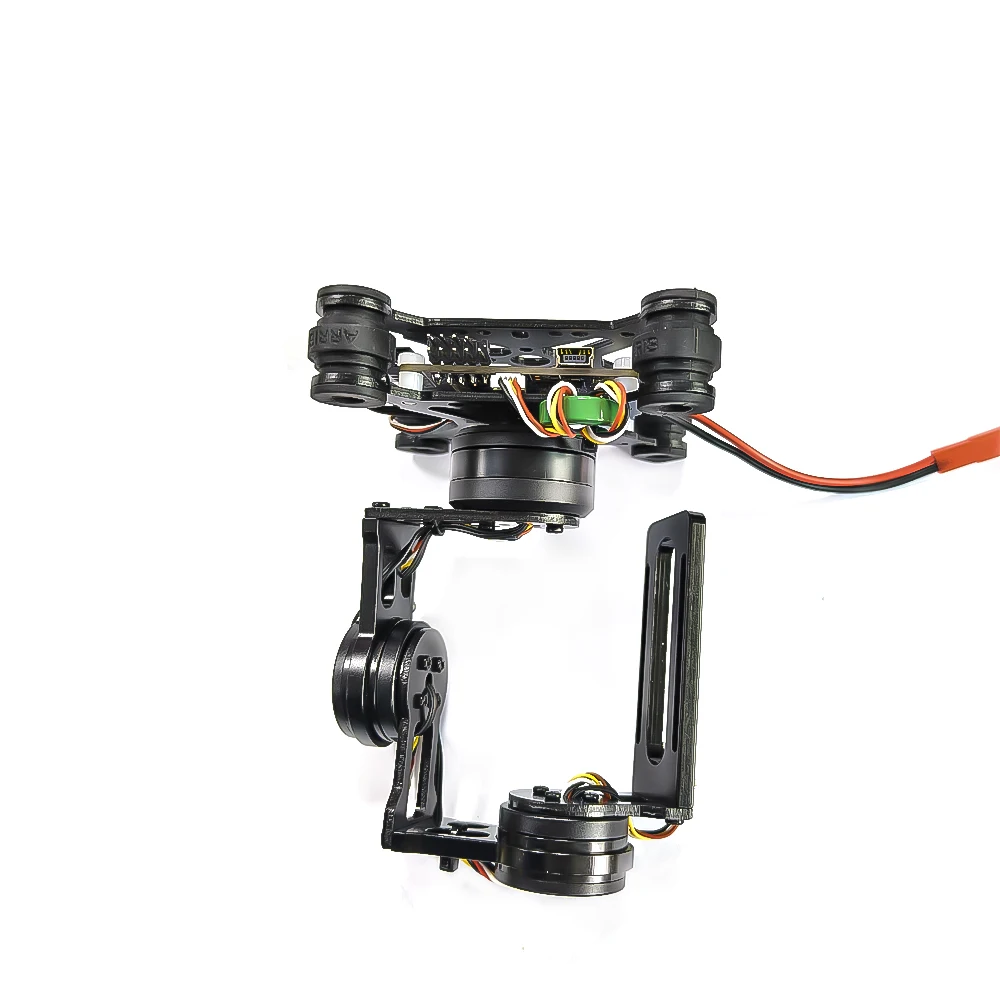 Cardán de aleación de aluminio de 2 ejes yuntai sin escobillas de 3 ejes para DJI Phantom Gopro 3 4, cámara deportiva, GoPro3, GoPro4, Mountain Dog