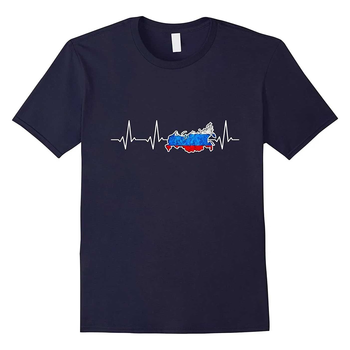 My Heart Beats for Russia. Russian Proud Patriotic T-Shirt. Summer Cotton Short Sleeve O-Neck Unisex T Shirt New S-3XL