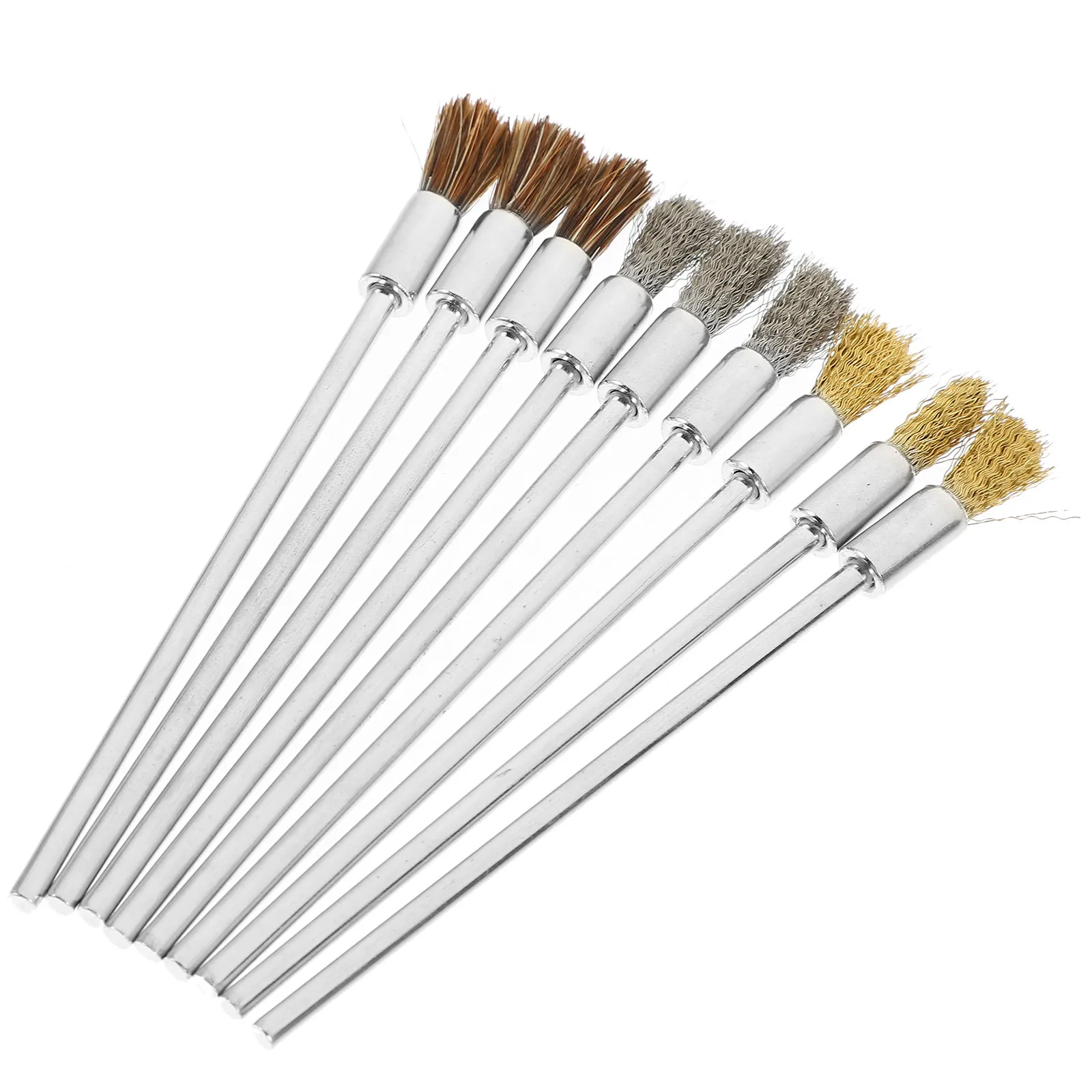 

Набор электрических проволочных щеток из нержавеющей стали и меди для дрели: удаление ржавчины, зачистка, полировка печатных плат и автомобильных деталей