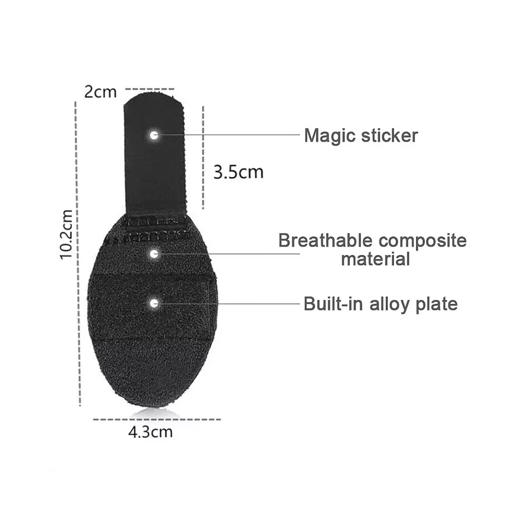 Adjustable Finger Splint Brace Built-in Aluminum Alloy Mallet Finger Brace for All Fingers Tendon Release Pain Relief Tool