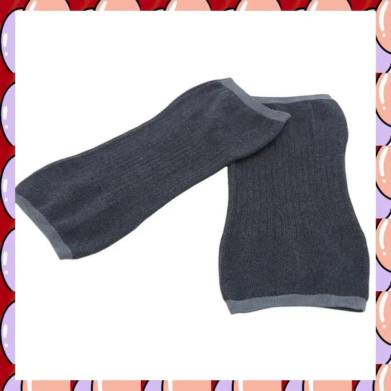 

A72Z 2 Pair Cashmere Knee Braces Supports Leg Warmer Winter Warm Thermal Cycling Ski Knee Brace Pad Thicken Knee Pads,Grey Durab