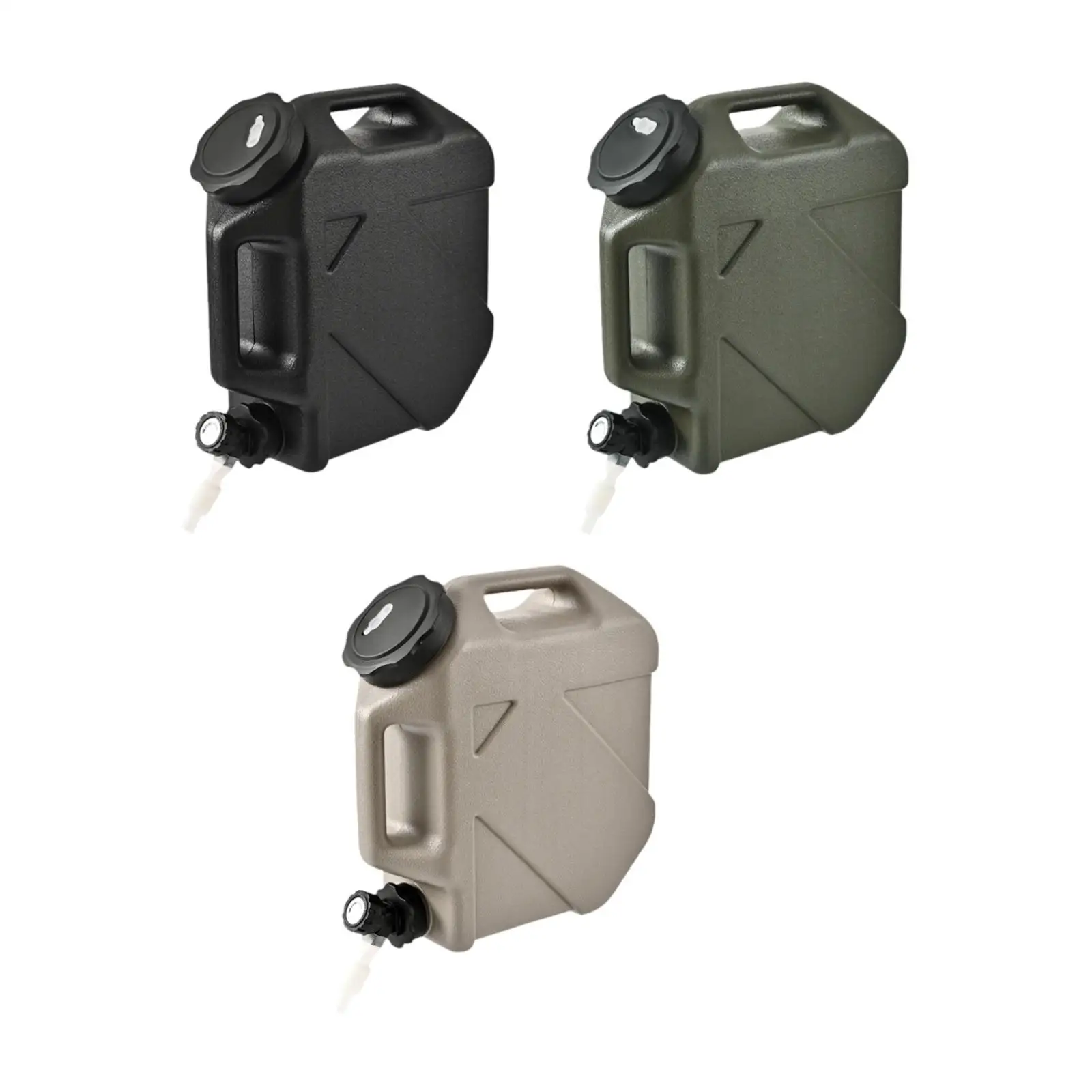 

Water Container with Faucet Portable Water Carrier for Driving BBQ Hiking