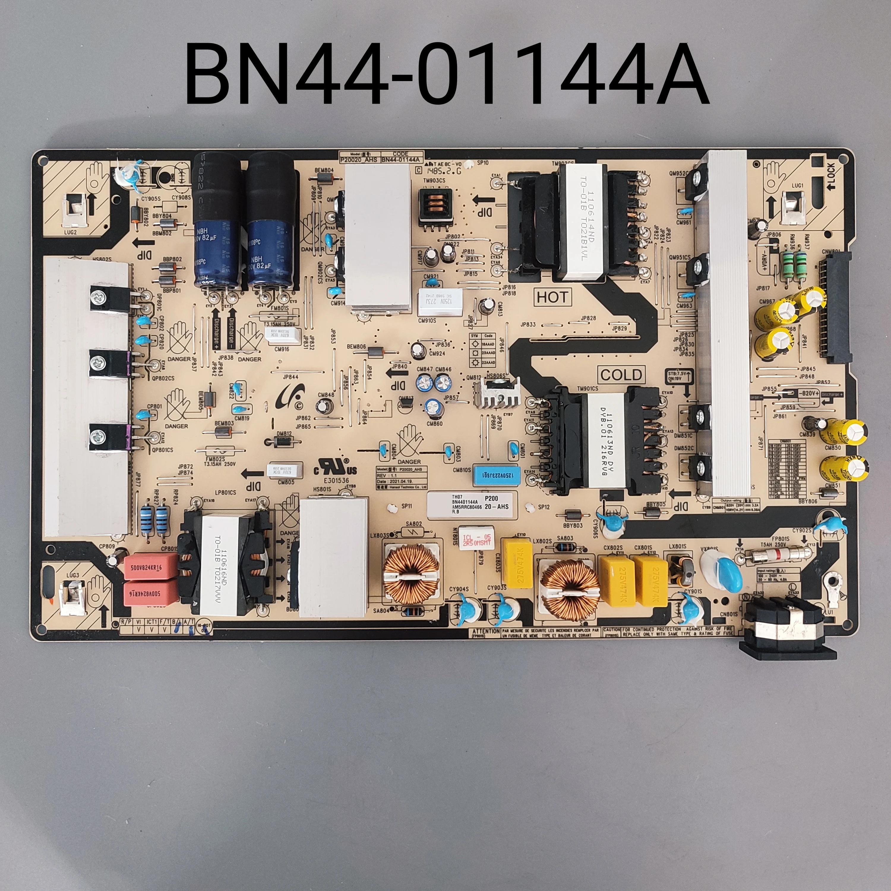 

For BN44-01144A P20020_AHS POWER SUPPLY BOARD Has Been Tested To Work Properly Apply to S49AG950NU S49AG952NN Monitor