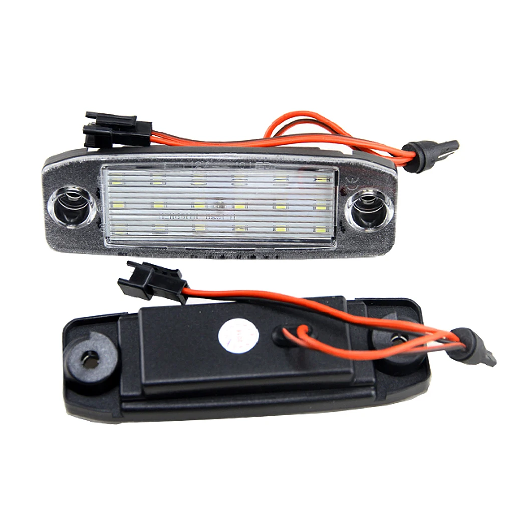 For Hyundai Tucson 2005-2009 Car Rear  white LED license plate light number plate lamp