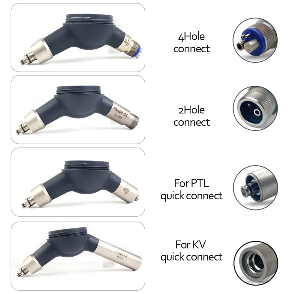

Стоматологический воздушный полировщик Корпус для хранения песка Совместим с NSK NEO Air Polisher M&Y Prophy Mate 4 отверстия 2 отверстия KV/PTL Quick Connect