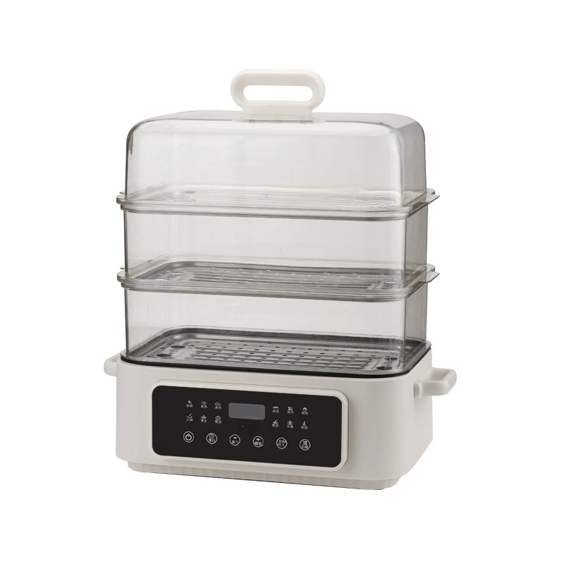 

Steamed and boiled electric hot pot at home, multi-layer large-capacity folding intelligent electric steamer