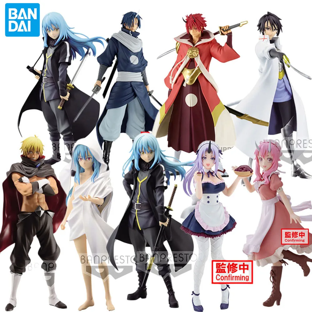 In Stock Original Banpresto That Time I Got Reincarnated as a Slime Shuna Rimuru Benimaru Shion Milim Figure Anime Genuine Model