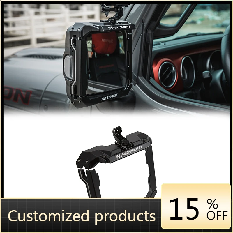 

Профессиональная настройкаFury 2020 2021 2022, многофункциональная крышка из алюминиевого сплава для заднего зеркала RAIN для Gladiator JT