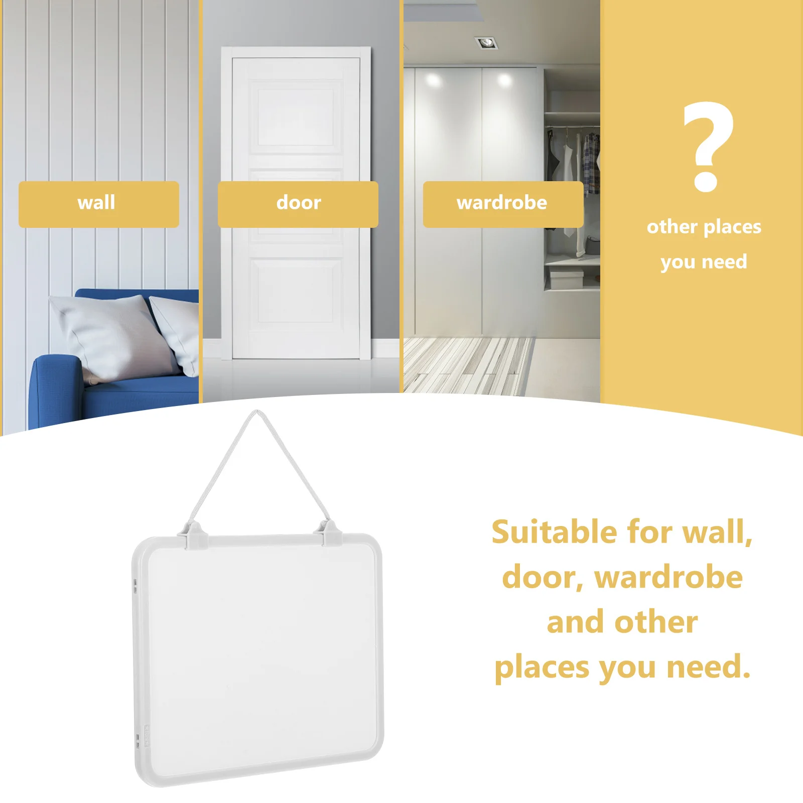 

Small Whiteboard Magnetic Hanging Wall Fridge Locker White Eraser White Erase White For Wall Portable Board Wall Board Mini