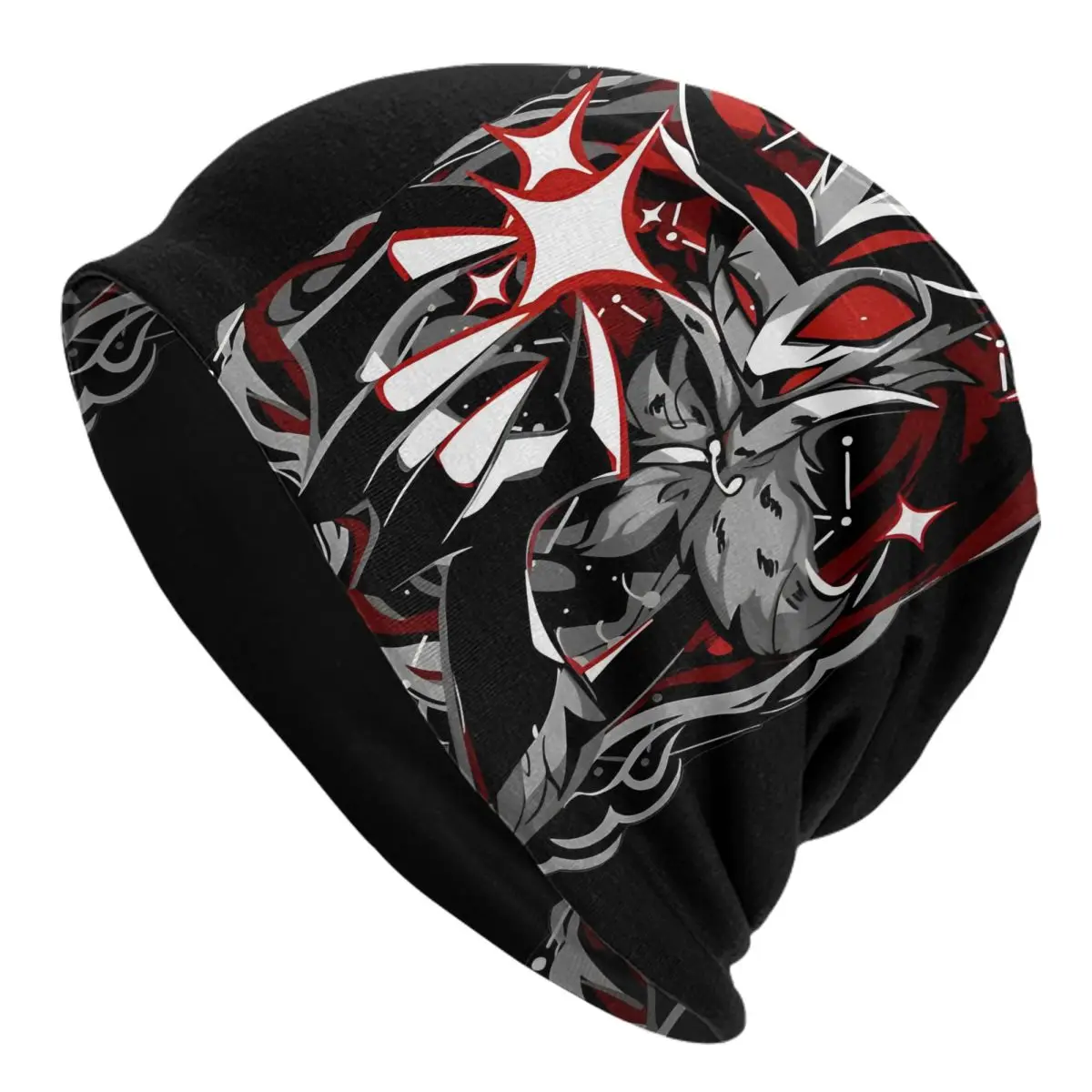 Helluva Boss Anime Caps Black Comedy Fashion Men Women Outdoor Skullies Beanies Hat Spring Warm Dual-use Bonnet Hats