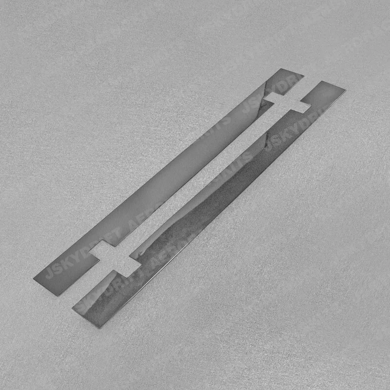 

For Mini Cooper 11-14 r56 Carbon Fiber Side Skirt Addon UnderBoard Bodykits 2pcs