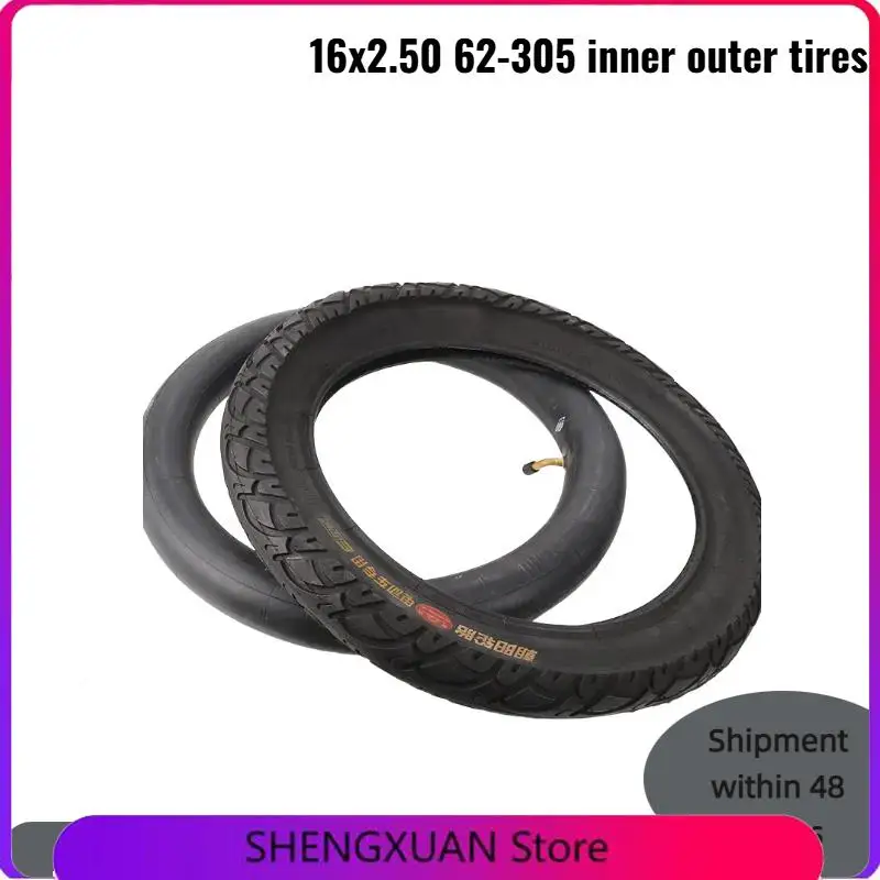 

Новая внешняя шина с внутренней трубкой 16x2,50, подходящая для шин 16-дюймовых электромобилей