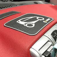 Auto interior dashboard phone fixed car Silicone non-slip mat Center console Storage Pads for smart 450 451 453 forfour fortwo