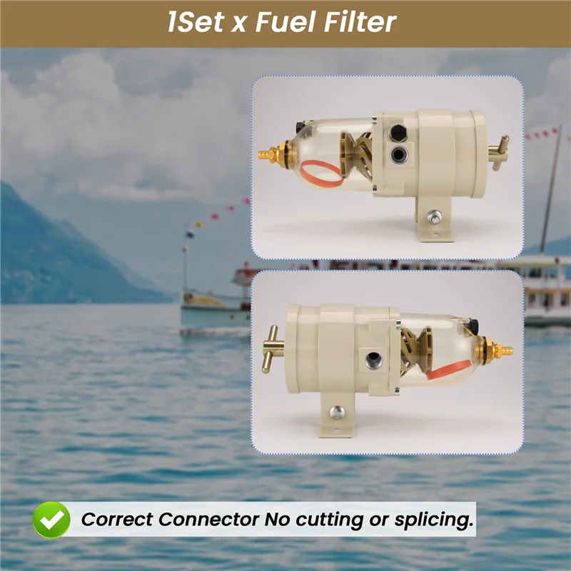 

AB61-Diesel Fuel Filter Water Separator 500FG30 60GPH30 For Parker Racor Turbine Series