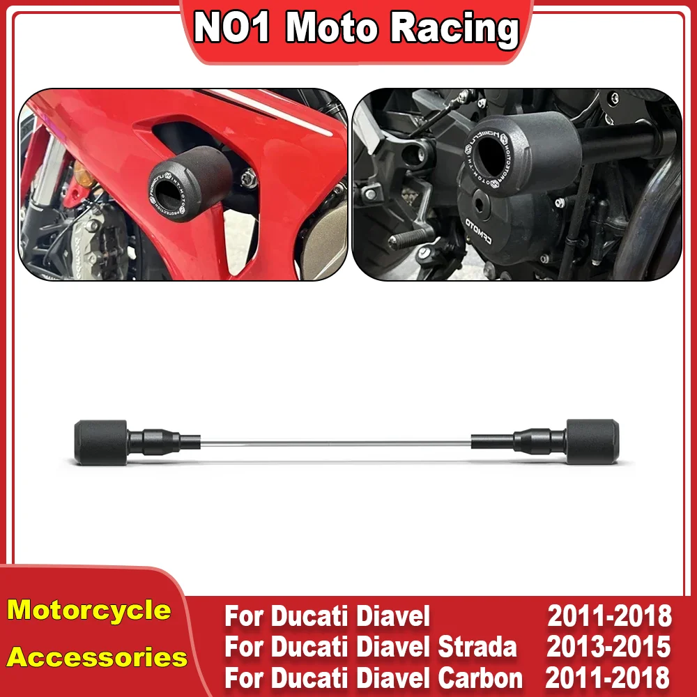 

Ползунки рамы мотоцикла, защита от столкновений для Ducati Diavel/Strada/Carbon 2011-2018