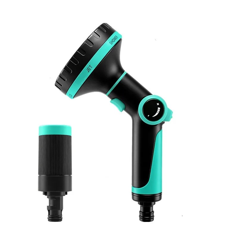 Garden Watering Water Gun Detachable 2-in-1 Nozzle High Pressure Car Wash Gun Car Cleaning Sprinkler Wash Tool Kits Spray Guns