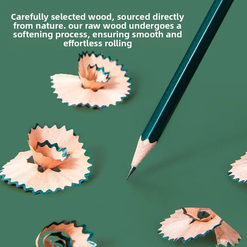 Lápices mecánicos 10 unids/set de madera HB 2H 2B lápiz de dibujo papelería escuela estudiantes suministros de arte